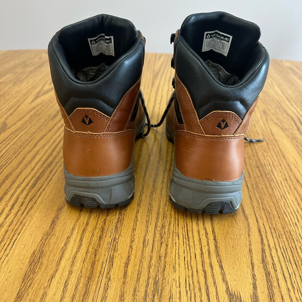 Vasque Women's Vibram Gore-Tex Brown and Black Lace Up Boots 9.5M - Picture 3 of 9